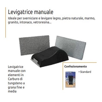 LEVIGATRICE MANUALE GRANA FINE+MEDIA  