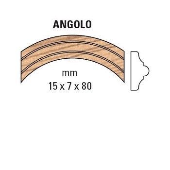 PROFILO AYOUS GREZZO QUARTO 7X15X80MM (2033)