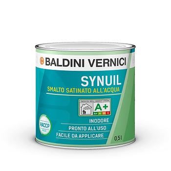 SYNUIL A+ BIANCO SATINATO ACQUA 0,5 LT  