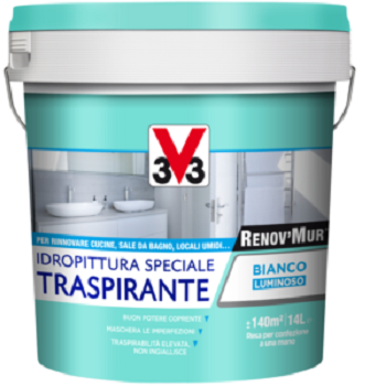 TRASPIRANTE RENOVMUR BIANCA 4LT OPACA