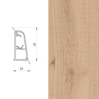 ALZATINA ROVERE CANYON TRAPEZIO 45X25X3MT
