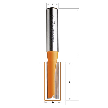 FRESA TAGLIO DIRITTO D12MM PER CANALI