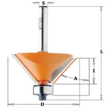 FRESA SMUSSARE D22,2MM