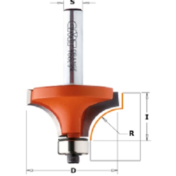 FRESA RAGGIO CONCAVO+CUSCINETTO D15,9MM