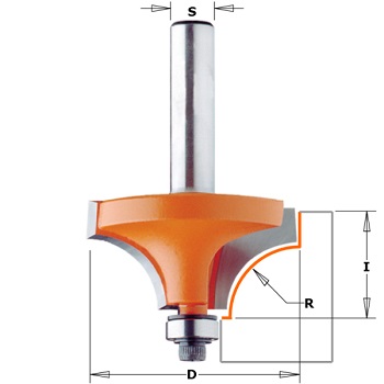 FRESA RAGGIO CONCAVO D38,1MM