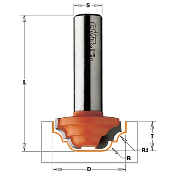 FRESA PROFILATA D19MM