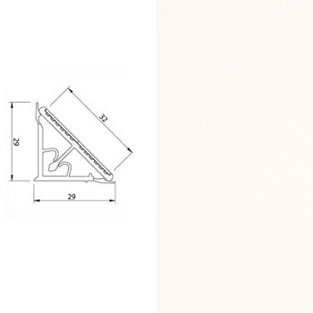 ALZATINA MALE' F. TRIAN 29X29MM 4,2MT