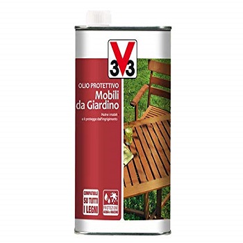 OLIO MOBILI DA GIARDINO TEAK-MIELE 500ML