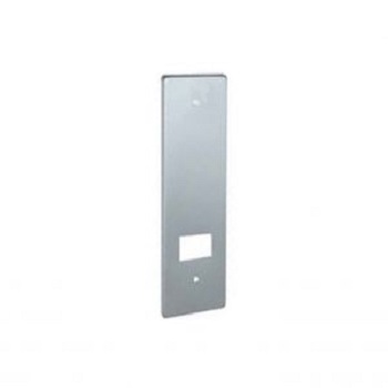 PLACCA ACCIAIO INOX 185MM  