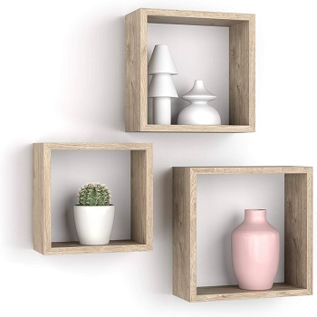 SET 3 CUBI SQ. QUERCIA 12X300X300  