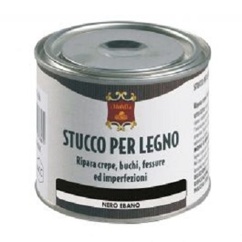 STUCCO NERO PER LEGNO 200GR